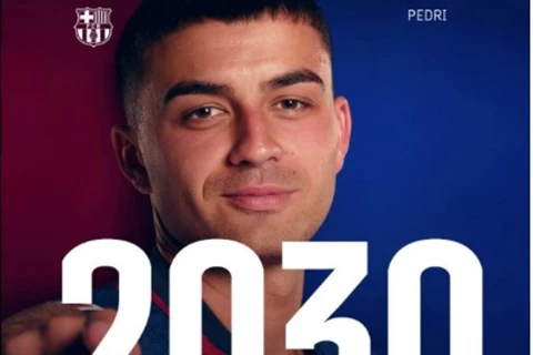  رسميًا.. برشلونة يعلن تجديد عقد بيدري حتى 2030